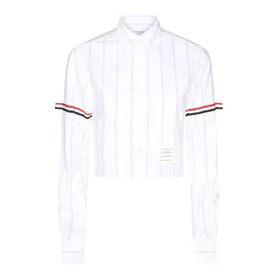 Thom Browne Shirts Light And Natural In White