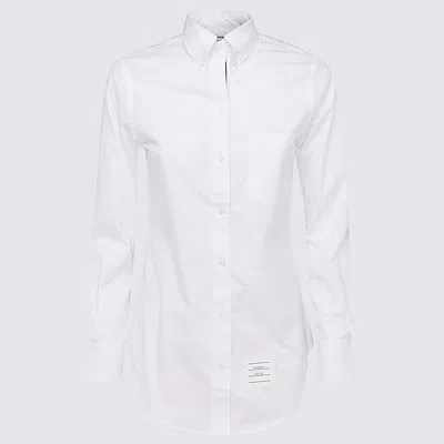THOM BROWNE SHIRTS LIGHT AND NATURAL
