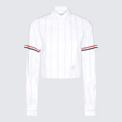 THOM BROWNE SHIRTS LIGHT AND NATURAL