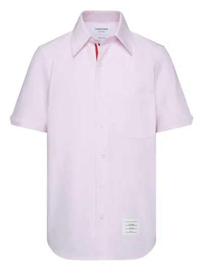 Thom Browne Shirts Pink In White