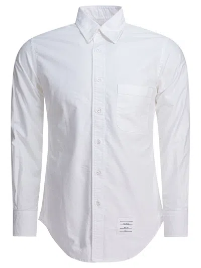 THOM BROWNE SHIRTS WHITE