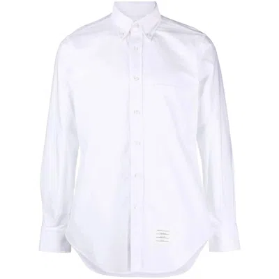 THOM BROWNE SHIRTS WHITE