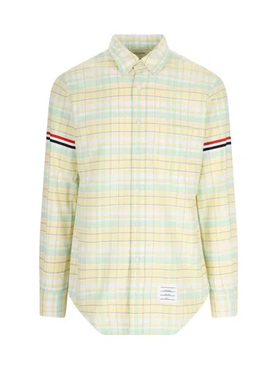 Thom Browne Shirts In Yellow