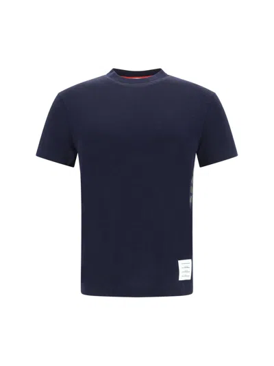 Thom Browne T-shirt In Blue