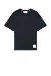 Thom Browne Short-sleeved T-shirt In Navy