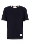 THOM BROWNE SHORT SLEEVE RINGER-4 ND THOM BROWNE MALE