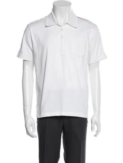 Pre-owned Thom Browne Short Sleeve Shirt In White