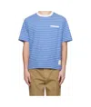 Thom Browne Blue Milano Short Sleeve Pocket T-shirt In Blue