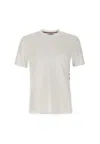 Thom Browne Short Sleeve Tee Cotton T-shirt In Neutral