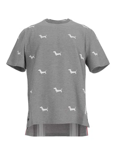 Thom Browne Camiseta - Gris