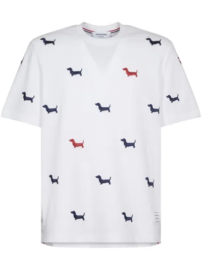 THOM BROWNE SHORT SLEEVE TEE