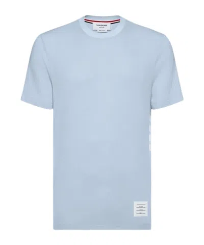 Thom Browne Short-sleeved T-shirt In Blue