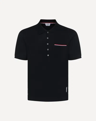 THOM BROWNE SHORT SLEEVES POLO