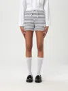 Thom Browne Short Stripes Bermuda And Short In Multicolor