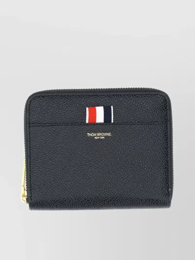 Thom Browne Short Zip Wallet W/ Rwb Gg Tab