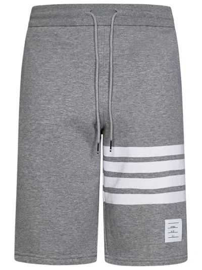 Thom Browne Shorts In Grey