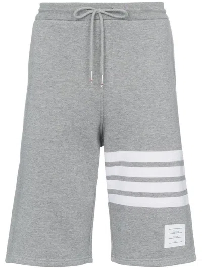Thom Browne Shorts Light Grey In Gray