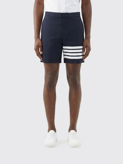 Thom Browne Shorts Men  In Blue