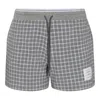 Thom Browne Shorts In Mid Grey