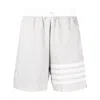 Thom Browne 4-bar Stripe Track Shorts In Multicolor