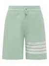 Thom Browne Shorts With Logo
