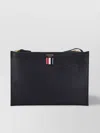Thom Browne Shoulder Bag With Adjustable Strap And Gold-tone Hardware