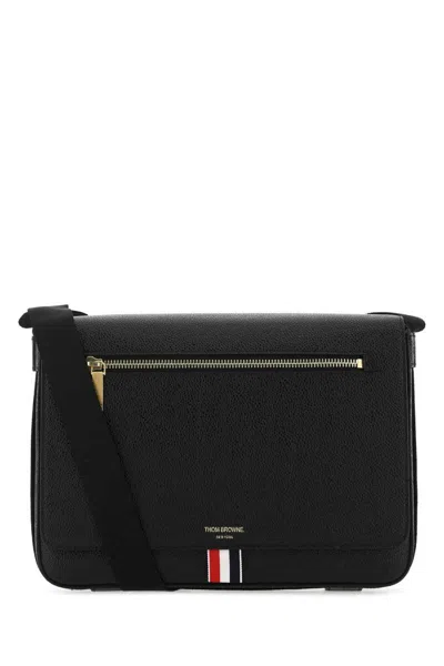 Thom Browne Shoulder Bags In Black