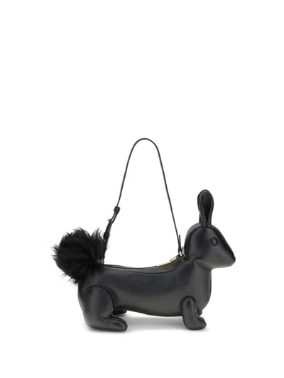 Thom Browne Shoulder Bags In Black