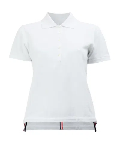 THOM BROWNE THOM BROWNE RWB STRIPE POLO SHIRT