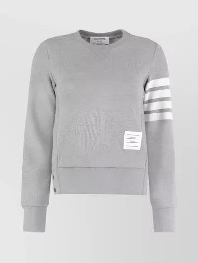 THOM BROWNE SIGNATURE FOUR-BAR STRIPE SWEATSHIRT