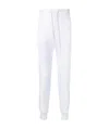 Thom Browne Signature Stripe Track Trousers In White