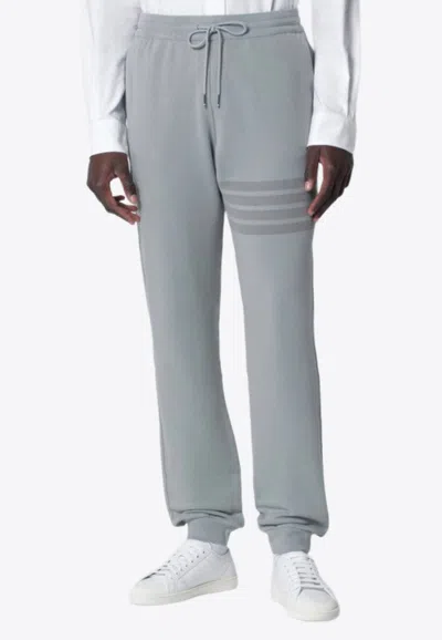 Thom Browne Signature Track Pants In Gray