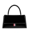 Thom Browne Signature-web Detail Handbag In Black