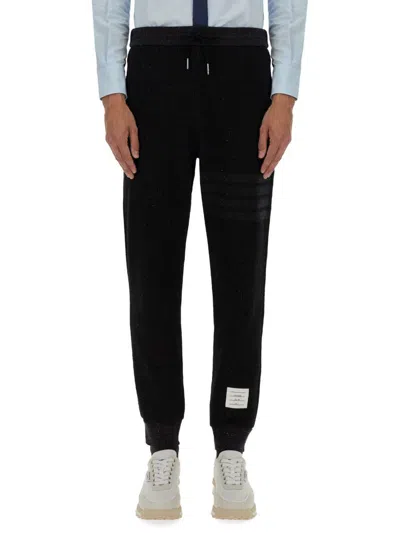 THOM BROWNE THOM BROWNE SILK AND COTTON PANTS