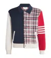 Thom Browne 4-bar Jacquard Bomber Jacket