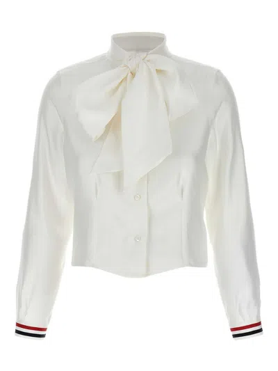 THOM BROWNE SILK SHIRT