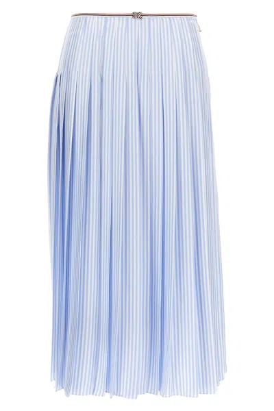 THOM BROWNE THOM BROWNE SILK SKIRT
