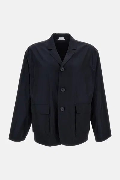 Thom Browne Single-breast Jacket With Flap Pockets In Black