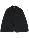 Thom Browne Single-breasted Blazer In Blue