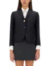 Thom Browne Single-breasted Blazer In Blue