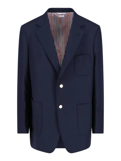 THOM BROWNE SINGLE-BREASTED BLAZER