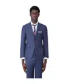 Thom Browne Single-breasted Button Blazer In Blue