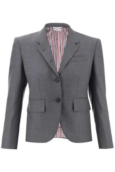 Thom Browne Classic Sports Coat In Grey