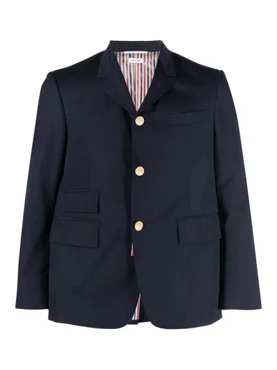 THOM BROWNE BLAZER ELEGANTE - AZUL OSCURO