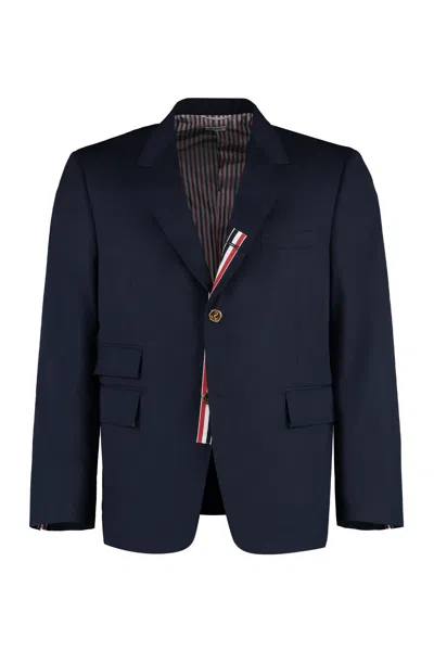 THOM BROWNE SINGLE-BREASTED TWO-BUTTON BLAZER