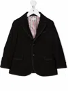 Thom Browne Single-breasted Wool Blazer In Black