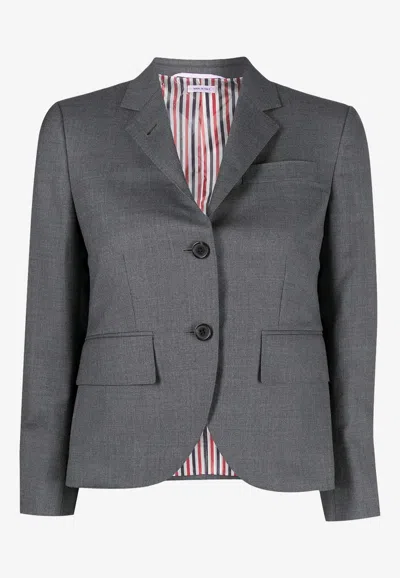 THOM BROWNE SINGLE-BREASTED WOOL BLAZER
