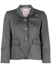 Thom Browne Einreihiger Blazer In Grey