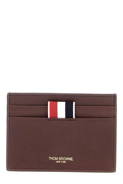 THOM BROWNE SINGLE CARD HOLDER