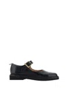 Thom Browne "brushed Leather Mary Jane Thom John Shoes